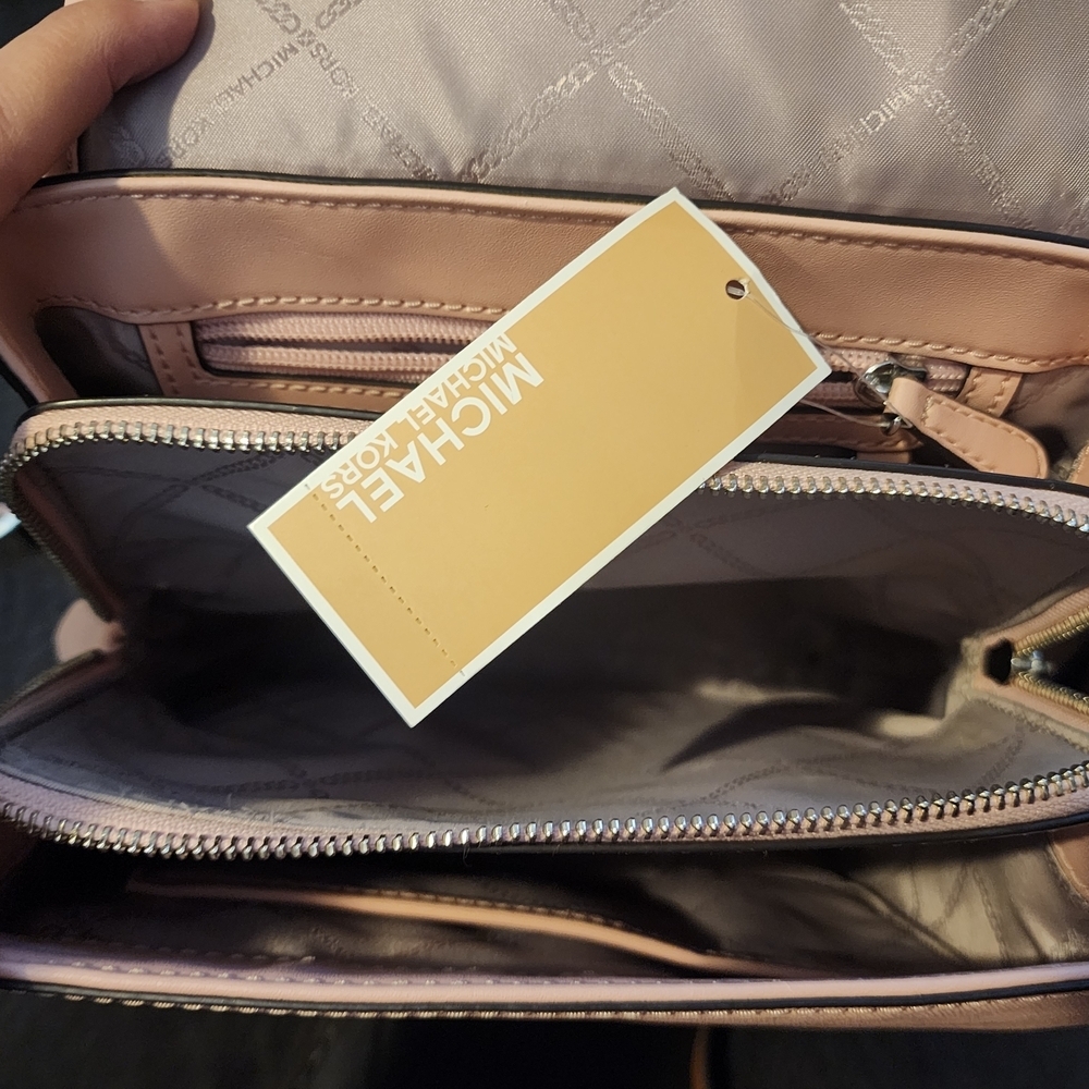 Michael Kors Pink Backpack - Picture 2 of 6